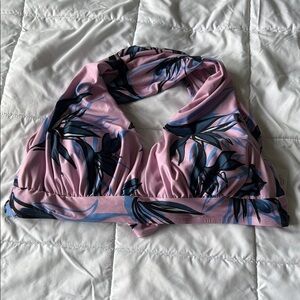 EVRI Pink and Blue Halter Top